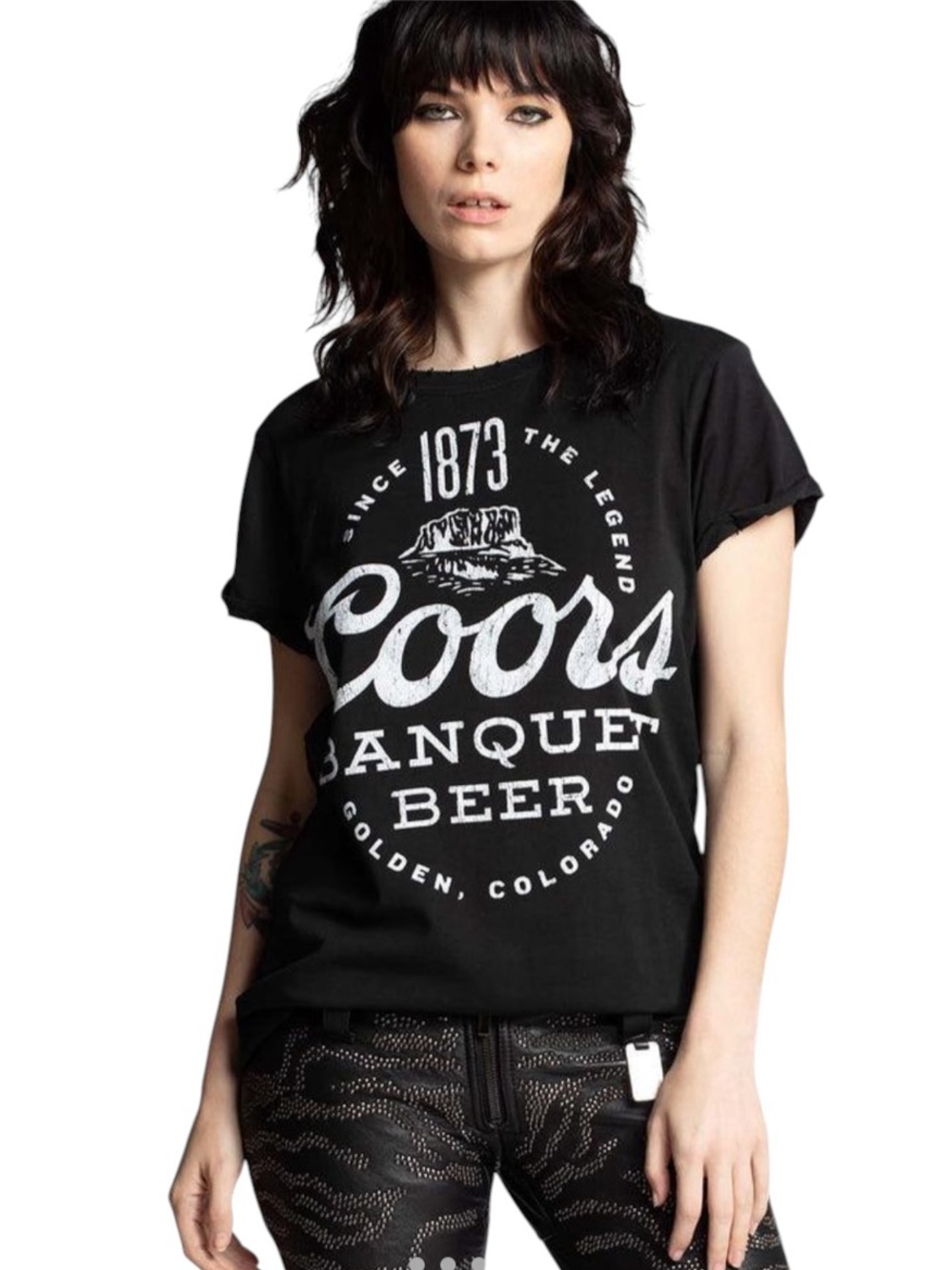 Oddpeople by Recycled Karma Coors Banquet Beer 1873 Vintage Tee, Size XS